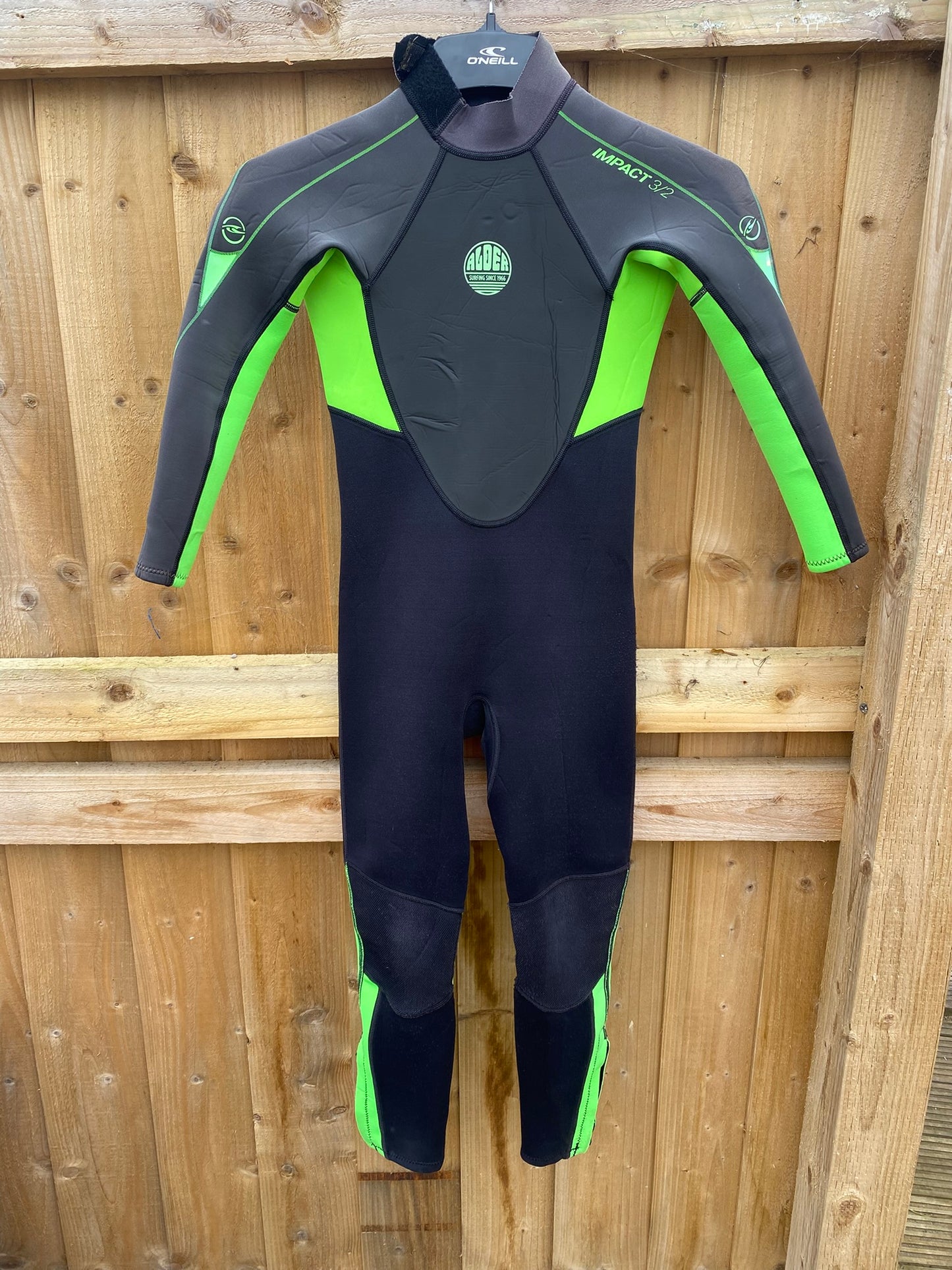 Alder Impact 3/2mm Back Zip